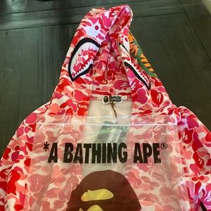 Bape brand new pink